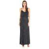 imageAdrianna Papell Womens Long Beaded Blouson GownCharcoal