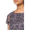 imageAdrianna Papell Womens Blouson Beaded Long DressMoonscape