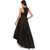 imageAdrianna Papell Womens Mikado High Low GownBlack
