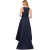 imageAdrianna Papell Womens Mikado High Low GownMidnight