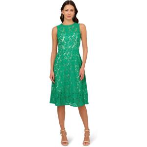 imageAdrianna Papell Womens Beaded Ankle Length DressBotanic Green