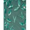 imageAdrianna Papell Womens Bead Long Dress with GodetsGreen Slate