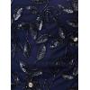 imageAdrianna Papell Womens Bead Long Dress with GodetsLight Navy