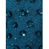 imageAdrianna Papell Womens Beaded Long 3D Floral DressTeal Sapphire
