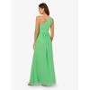 imageAdrianna Papell Womens One Shoulder Chiffon GownWild Apple