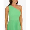 imageAdrianna Papell Womens One Shoulder Chiffon GownWild Apple
