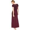 imageAdrianna Papell Womens Short Sleeve Beaded GownCassis
