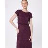 imageAdrianna Papell Womens Short Sleeve Blouson Beaded GownCassis