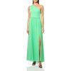 imageAdrianna Papell Womens One Shoulder Chiffon GownWild Apple