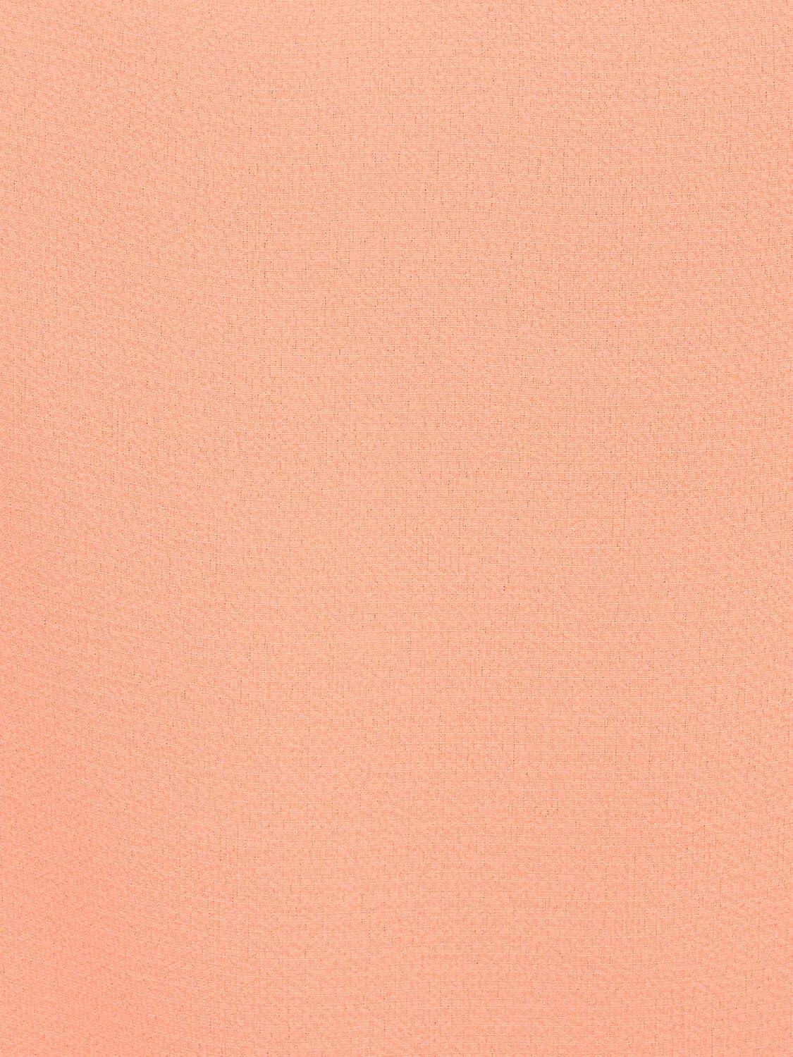imageAdrianna Papell Womens Solid Short Ruffle Sleeve Popover BlouseApricot Sorbet