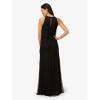 imageAdrianna Papell Womens Halter Blouson Beaded GownBlackBlack