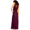 imageAdrianna Papell Womens Halter Blouson Beaded GownCassis