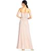 imageAdrianna Papell Womens Slvlss Blouson Beaded GwnBlush