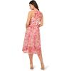 imageAdrianna Papell Womens Embroidered Fit and FlarePink Multi
