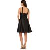 imageAdrianna Papell Womens Halter Mikado Short DressBlack