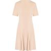 imageAdrianna Papell Womens Knit Crepe Roll Collar DressBlush