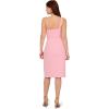 imageAdrianna Papell Womens Knit Crepe Short DressPink Chill