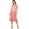 imageAdrianna Papell Womens Embroidered Fit and FlarePink Multi