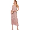 imageAdrianna Papell Womens Beaded Ankle Length DressDusted PetalIvory
