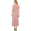 imageAdrianna Papell Womens Beaded Ankle Length DressDusted PetalIvory