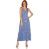 imageAdrianna Papell Womens Beaded Ankle Length DressFrench Blue