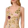 imageAdrianna Papell Womens Beaded Ankle Length DressLight Champagne