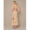 imageAdrianna Papell Womens Beaded Ankle Length DressLight Champagne