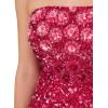 imageAdrianna Papell Womens Beaded Strapless GownHot Pink