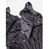 imageAdrianna Papell Womens Blsn Beaded Art NouveauGunmetal