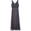 imageAdrianna Papell Womens Blsn Beaded Art NouveauGunmetal