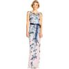 imageAdrianna Papell Womens Cascading Floral Colmn GwnMidnight MultiNude