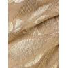 imageAdrianna Papell Womens Foil Asymmetric GownChampagneGold