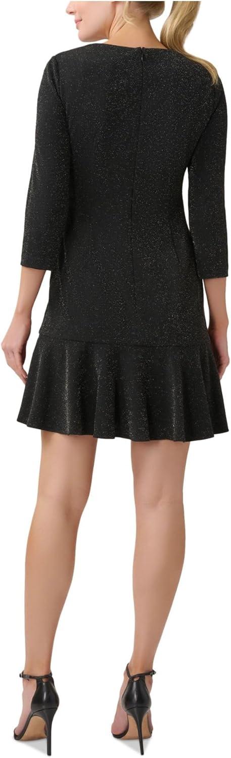 imageAdrianna Papell Womens Jersey Short DressBlack