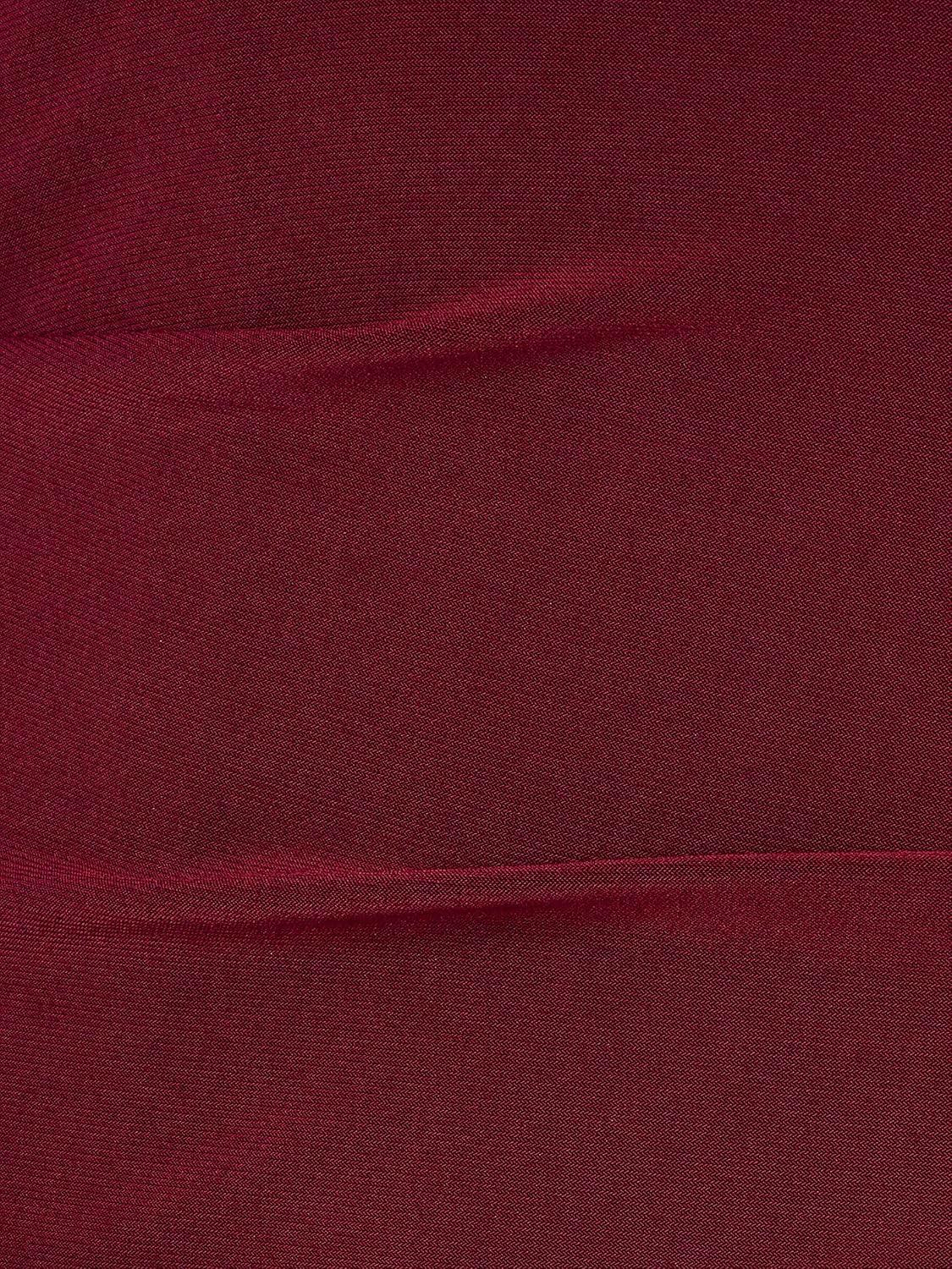 imageAdrianna Papell Womens Jersey Tuxedo DressRed Wine