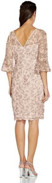imageAdrianna Papell Womens Metallic Embroidery SheathBlush