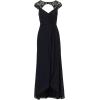 imageAdrianna Papell Womens Bead Yoke Chiffon DressMidnight