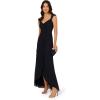 imageAdrianna Papell Womens Bead Yoke Chiffon DressViolet Cobalt