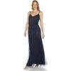 imageAdrianna Papell Womens Beaded Blouson DressNavy