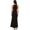 imageAdrianna Papell Womens Beaded Halter GownBlack
