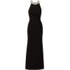 imageAdrianna Papell Womens Beaded Halter GownBlack