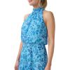 imageAdrianna Papell Womens Chiffon Printed Bias DressBlue Multi