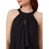 imageAdrianna Papell Womens Chiffon and Jersey DressBlack