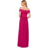 imageAdrianna Papell Womens Crepe Chiffon GownBright Magenta