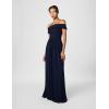 imageAdrianna Papell Womens Crepe Chiffon GownMidnight