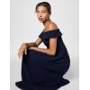 imageAdrianna Papell Womens Crepe Chiffon GownMidnight