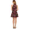 imageAdrianna Papell Womens Embroidered Short DressPink Multi