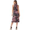 imageAdrianna Papell Womens Floral Chiffon Halter DressBlack Multi