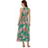 imageAdrianna Papell Womens Floral Chiffon Halter DressGreen Multi