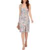 imageAdrianna Papell Womens Floral Matelasse DressBlue Multi