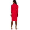 imageAdrianna Papell Womens Front Tie Short DressRed Rose